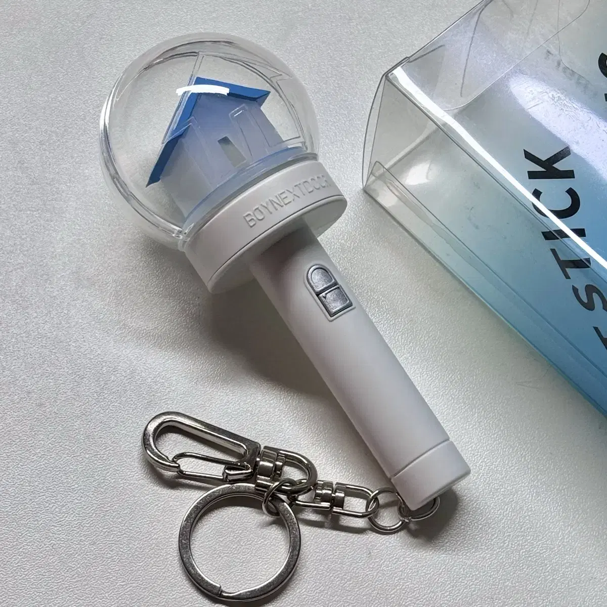 Boynextdoor Mini Cheer Lightstick Wonderstick keyring spot unsealed