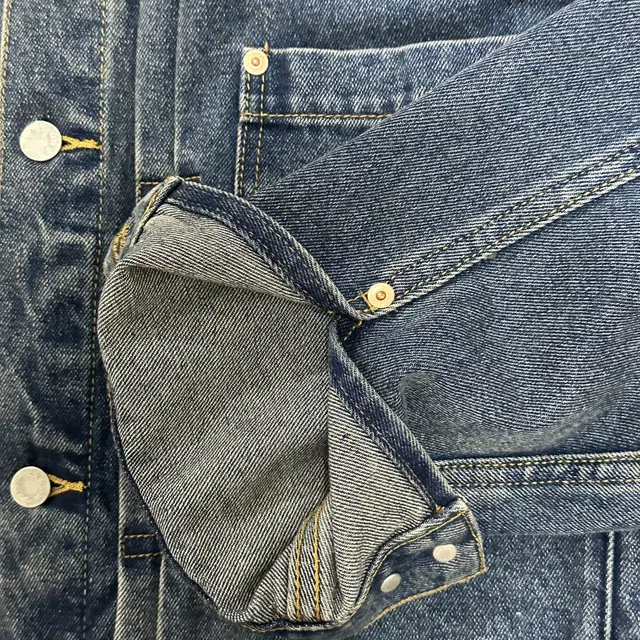 유니폼브릿지 - type-2 pin tuck trucker denimjk