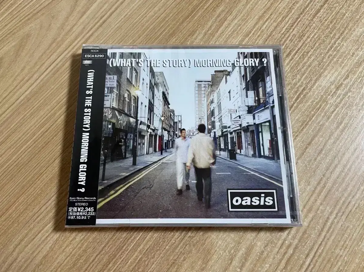 오아시스 Morning Glory 일본발매 초판 미개봉 CD