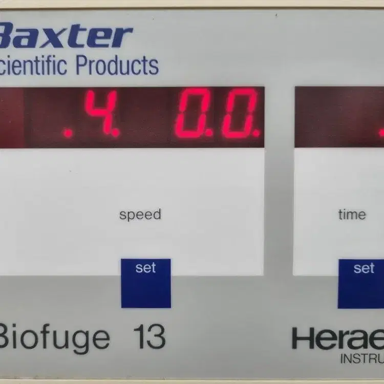 Baxter Heraeus Biofuge 13 원심분리기