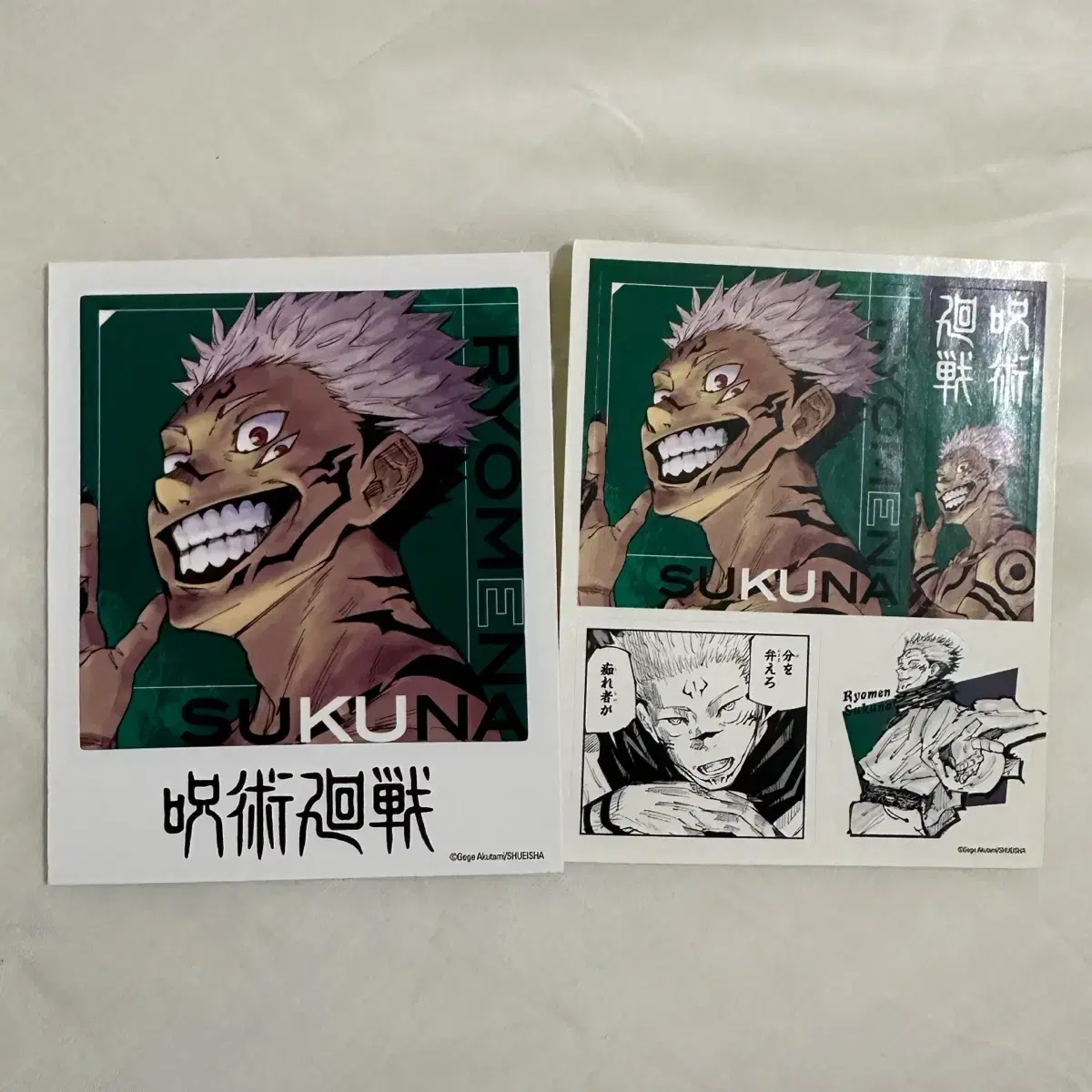 Zuu Spinning Skuna Photo Card sticker Collection 1