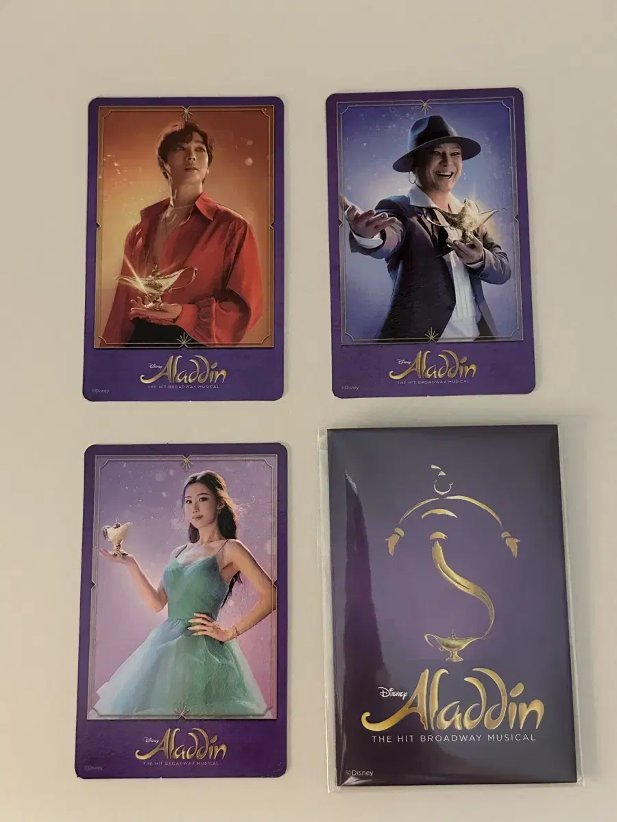 Aladin pop up photocard