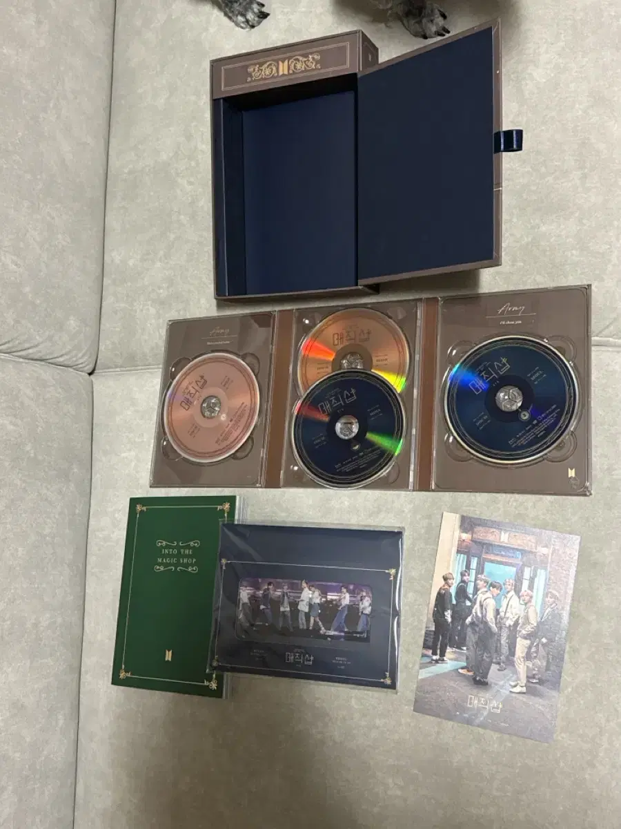 방탄 BTS 2019 매직샵 DVD 포카X