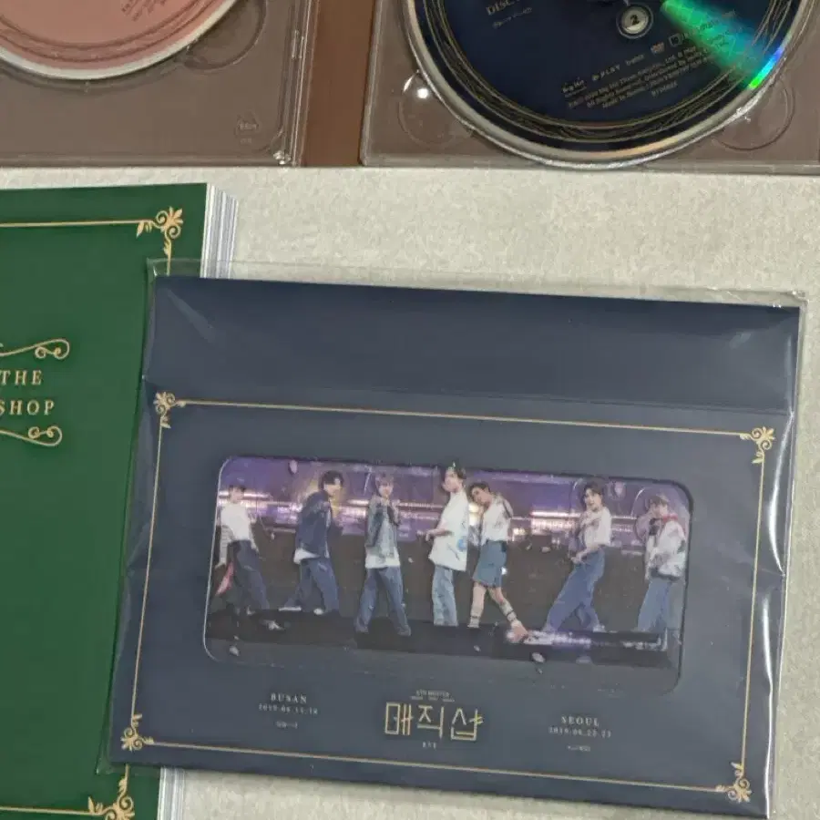 방탄 BTS 2019 매직샵 DVD 포카X