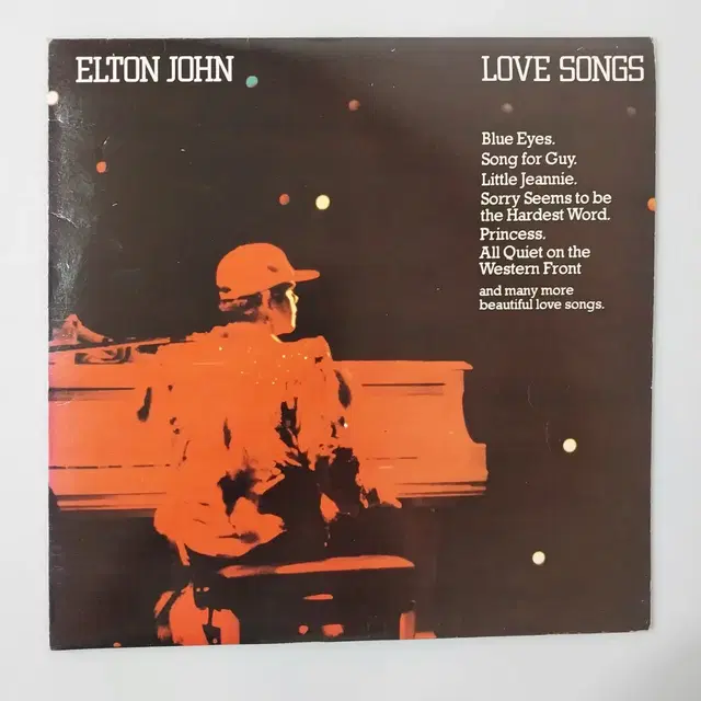 ELTON JOHN(엘튼 존) Blue Eyes .LP