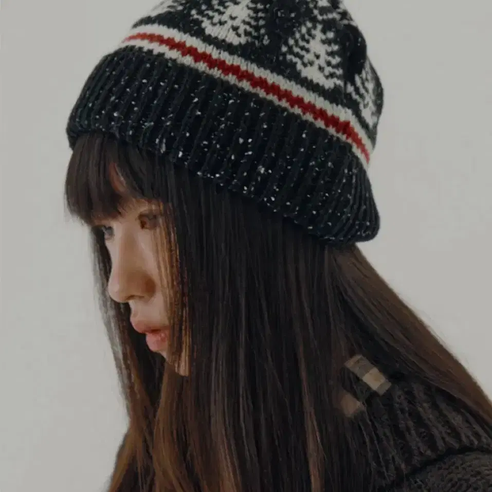 시엔느 미카폼 비니 블랙 mika pom beanie