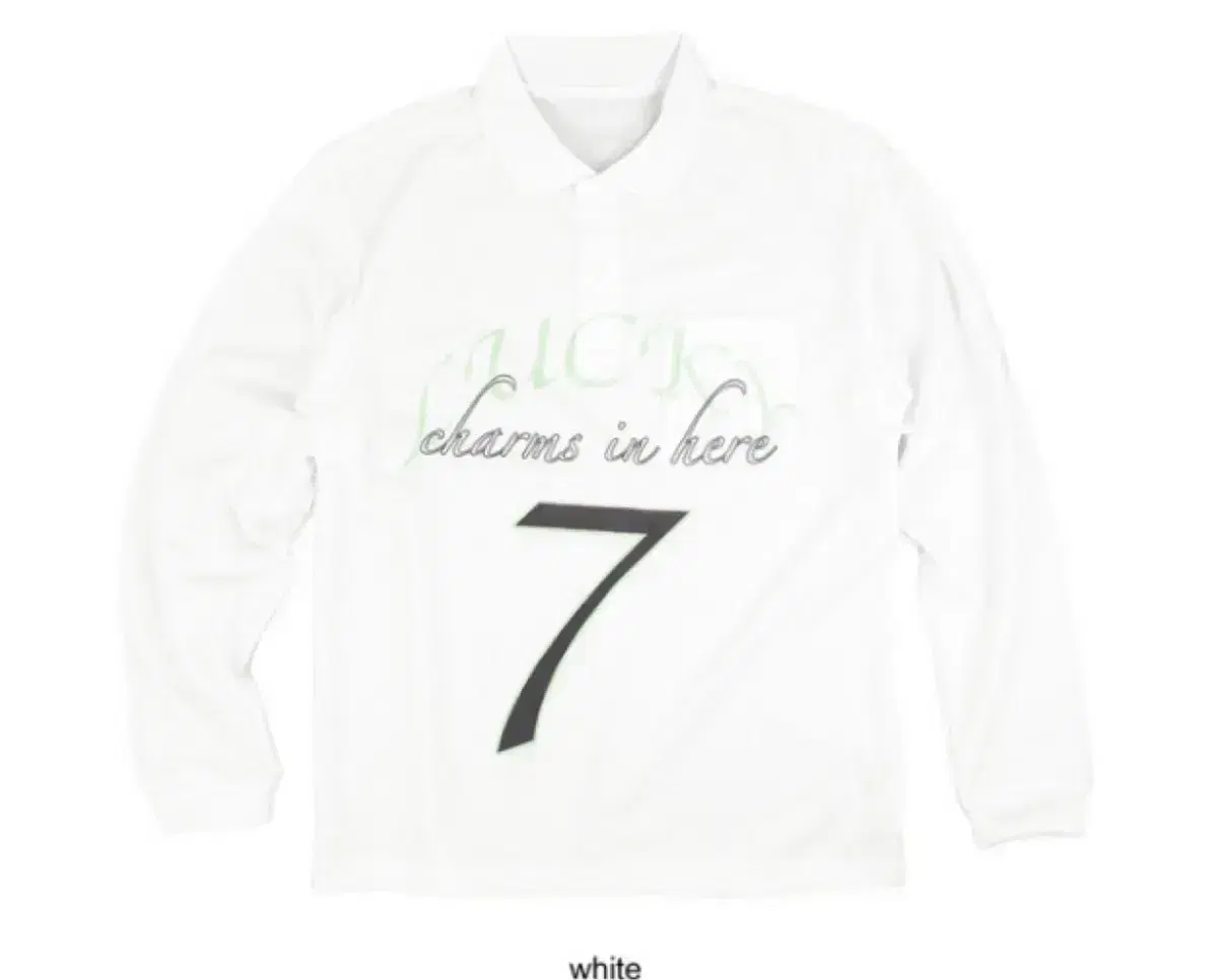 샵페어리 럭키 폴로 셔츠 The lucky 7 polo shirt