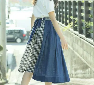 OHTAINDIGO 스커트