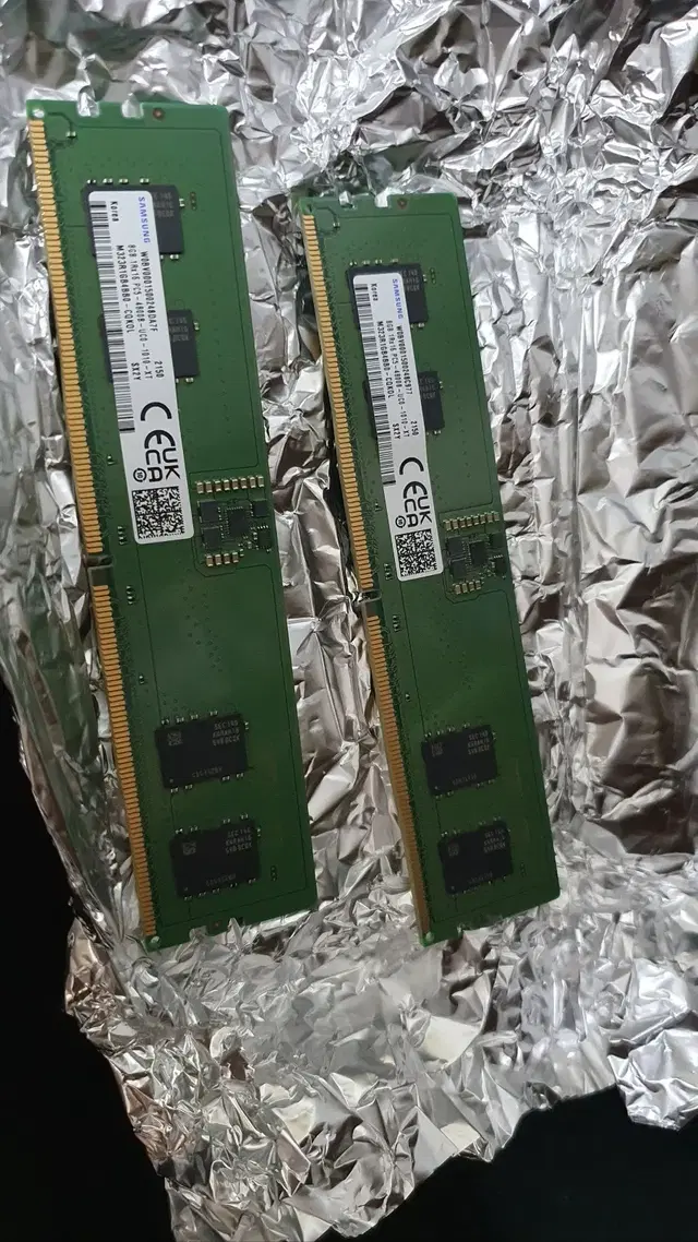 ddr5 4800 8기가 두개 팝니다