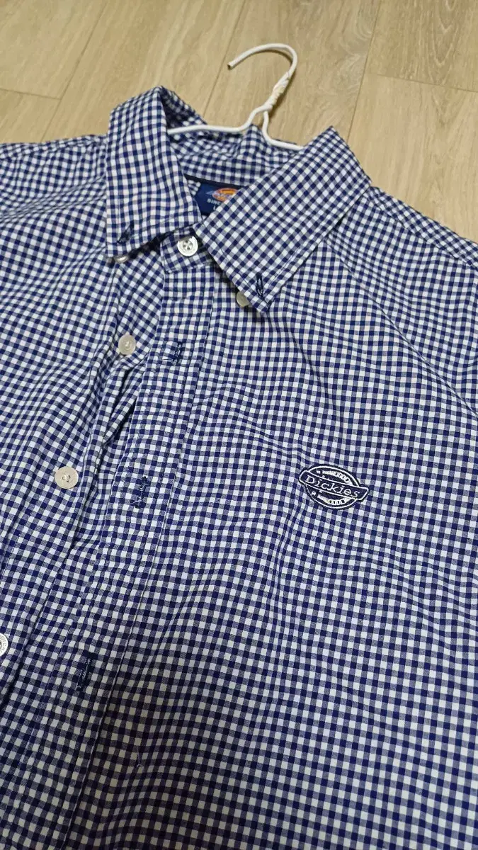 Dickies Check Short-Sleeved Shirt L