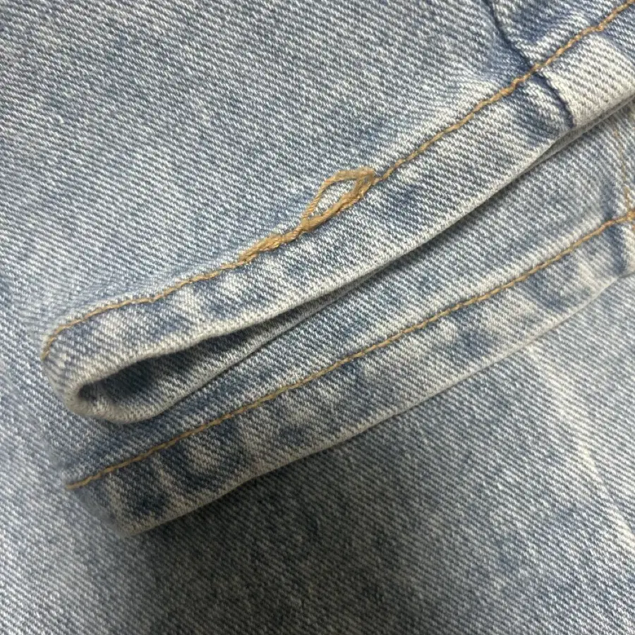 리올그 - TIR WIDE TUCK DENIM BLUE / 데님 팬츠