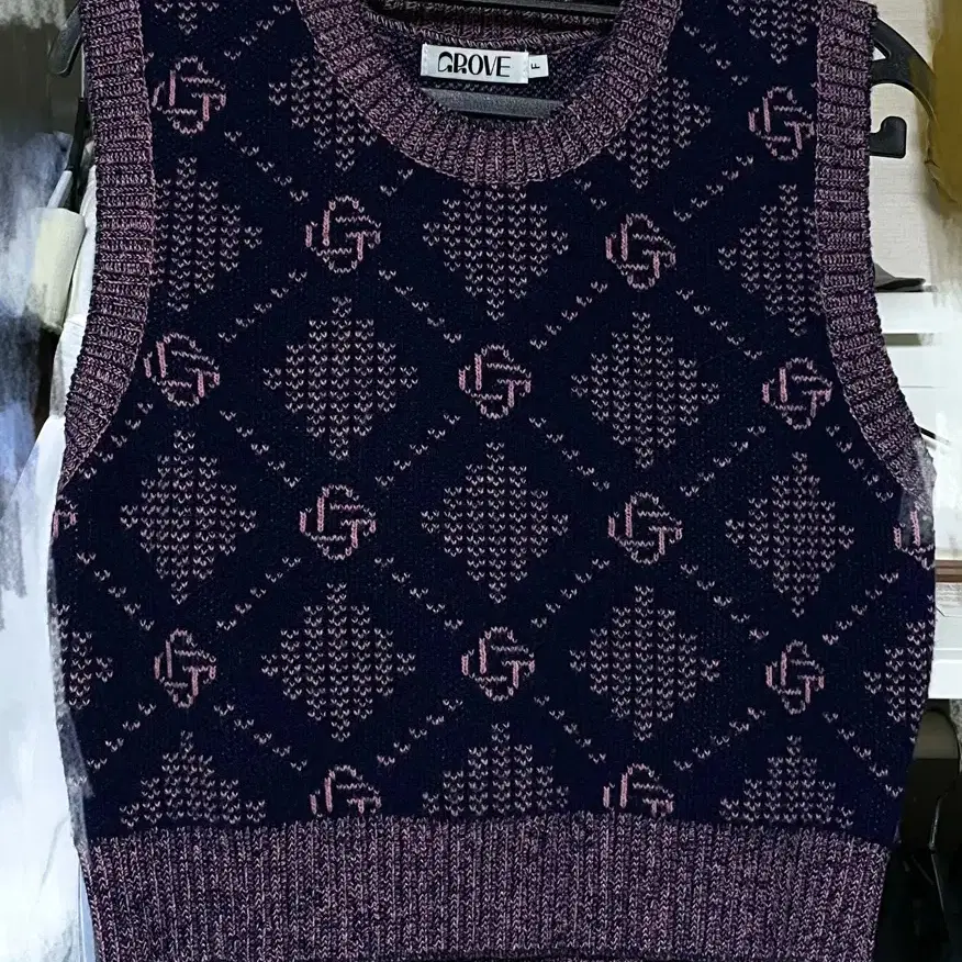 그로브 wint knit vest