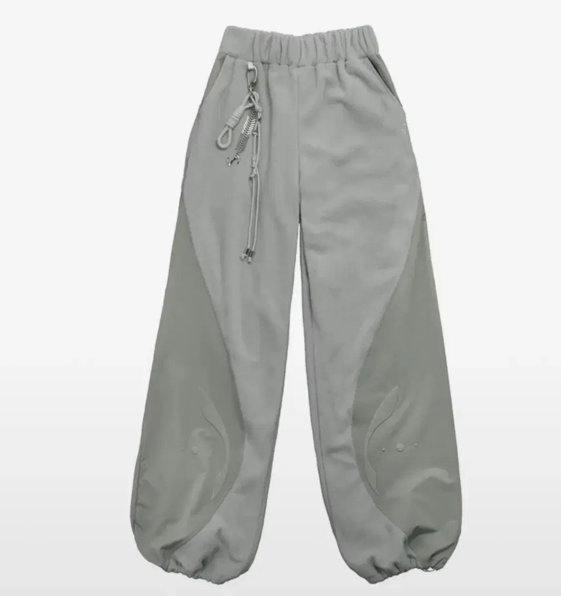 오호스 Embo Fleece Comfy Pants / Grey