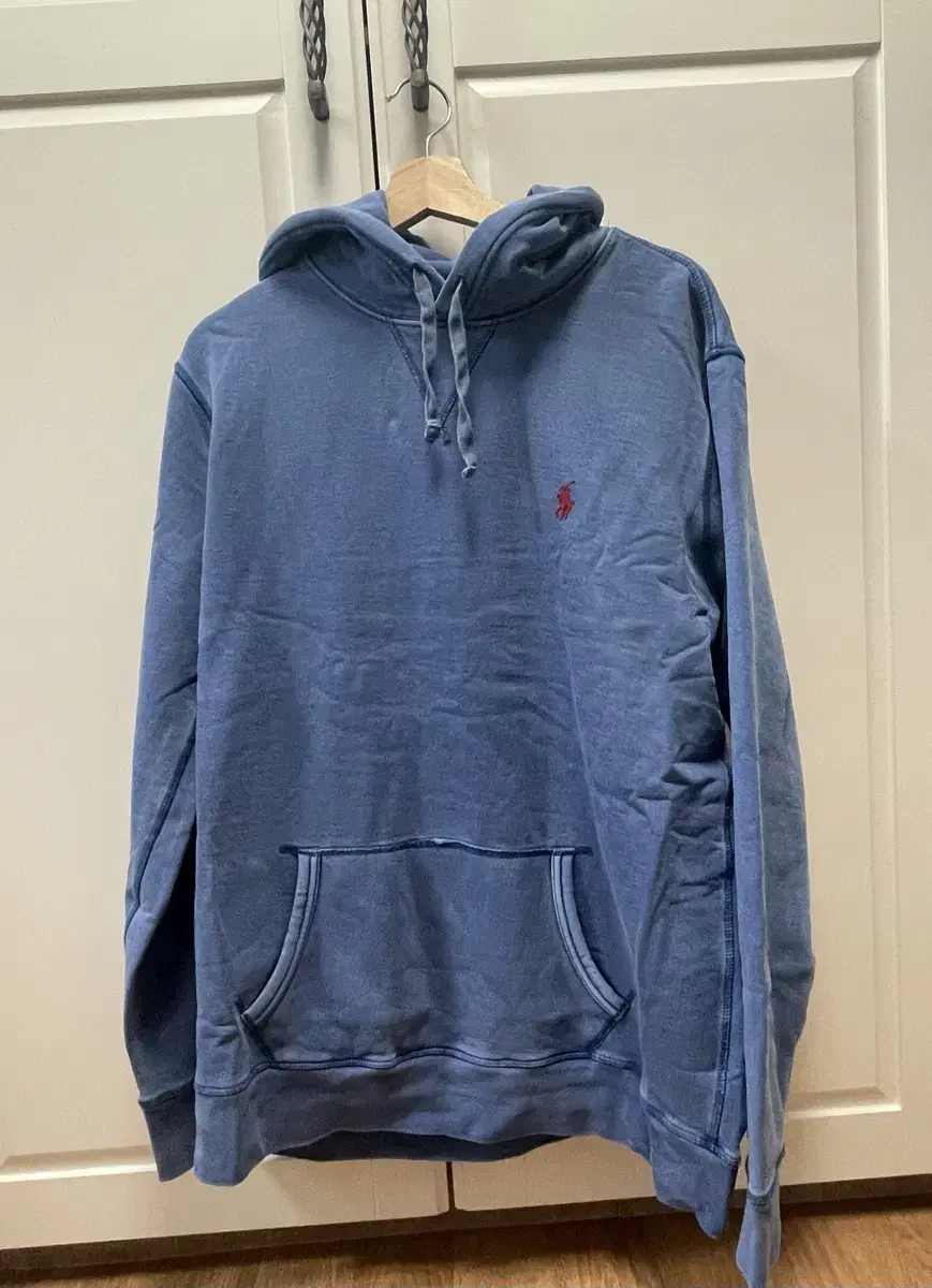 Genuine) Polo Garment Dying Pigment Hoodie L