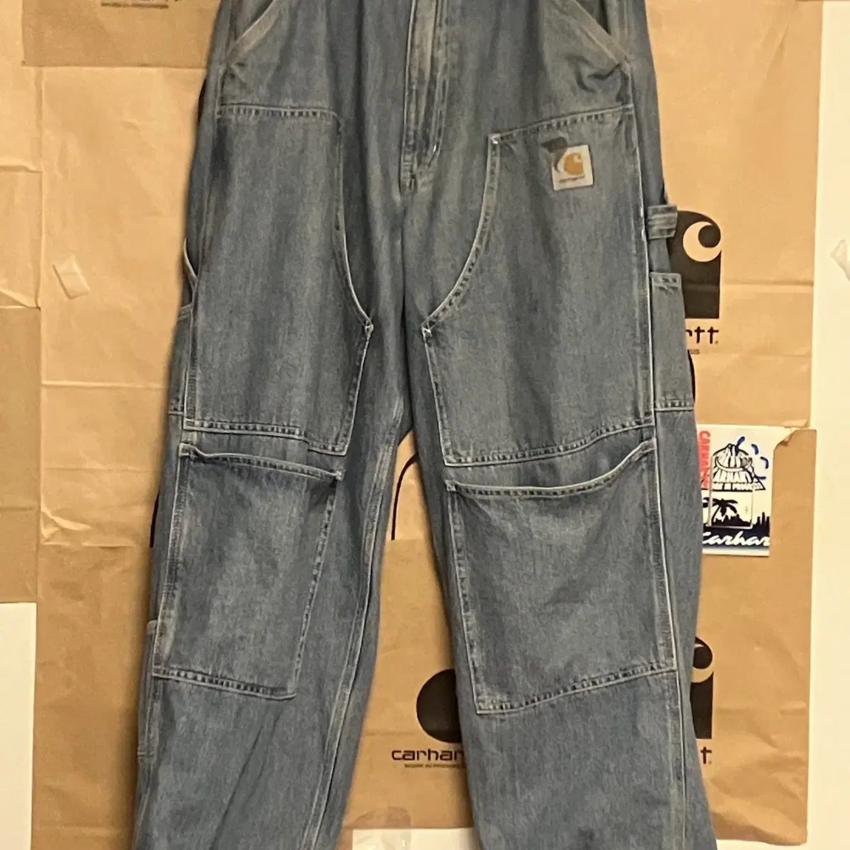 Carhartt wip X 인빈시블 DOUBLE KNEE PANT