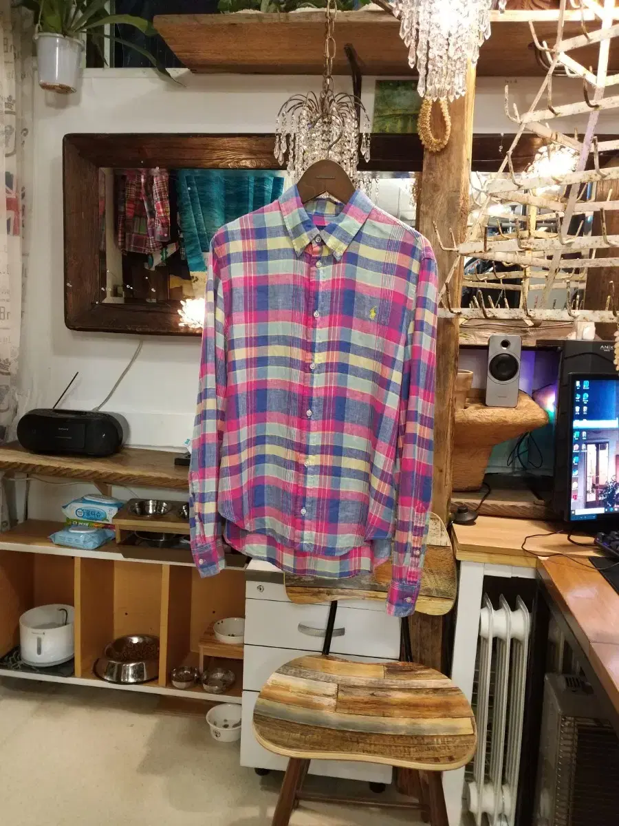 Polo Polo Ralph Lauren Linen check shirt . M