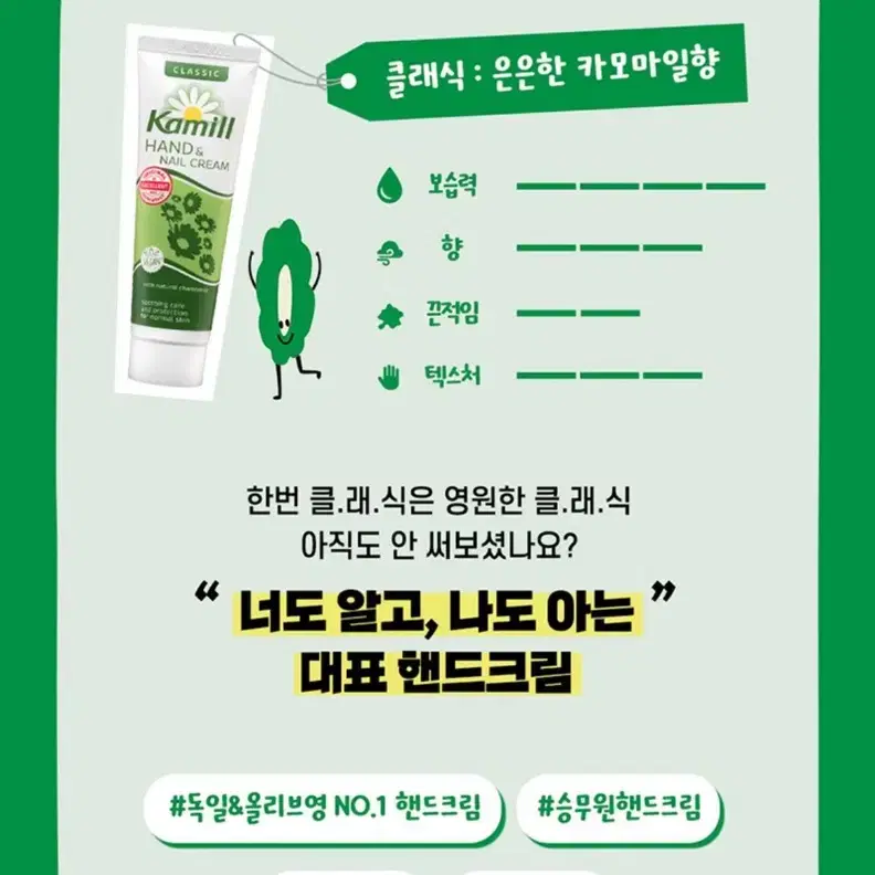 카밀 핸드크림 30ml (클래식/스위티/바이탈 큐텐)