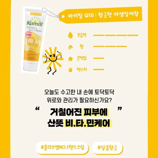 카밀 핸드크림 30ml (클래식/스위티/바이탈 큐텐)