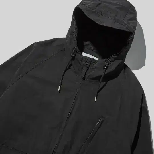 아웃스탠딩 CN comport parka black 바람막이