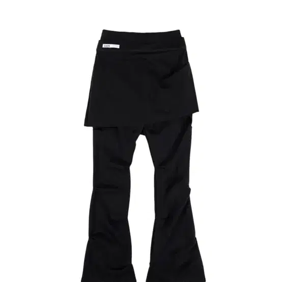 오호스 Wrap Over Tuck Pants / Black 블랙 팬츠