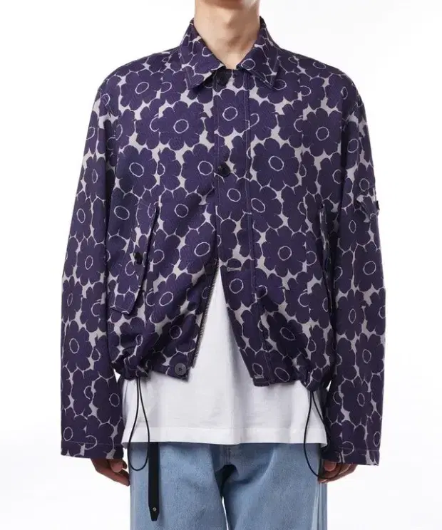 (S) Earth's A Go Distance Flower Jacket