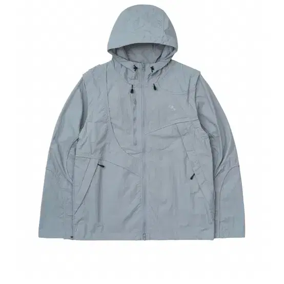 산산기어 2way wave jacket [blue grey] 1사이즈