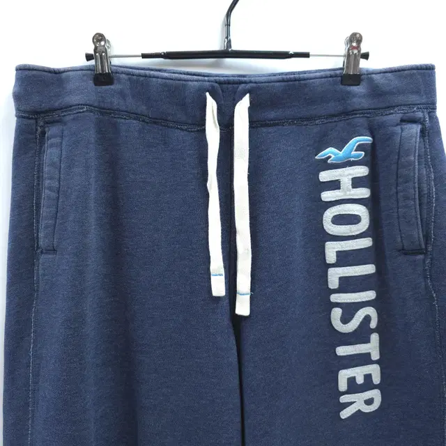 HOLLISTER 홀리스터 로고자수 빈티지 스웨트 플리스 반바지 C188