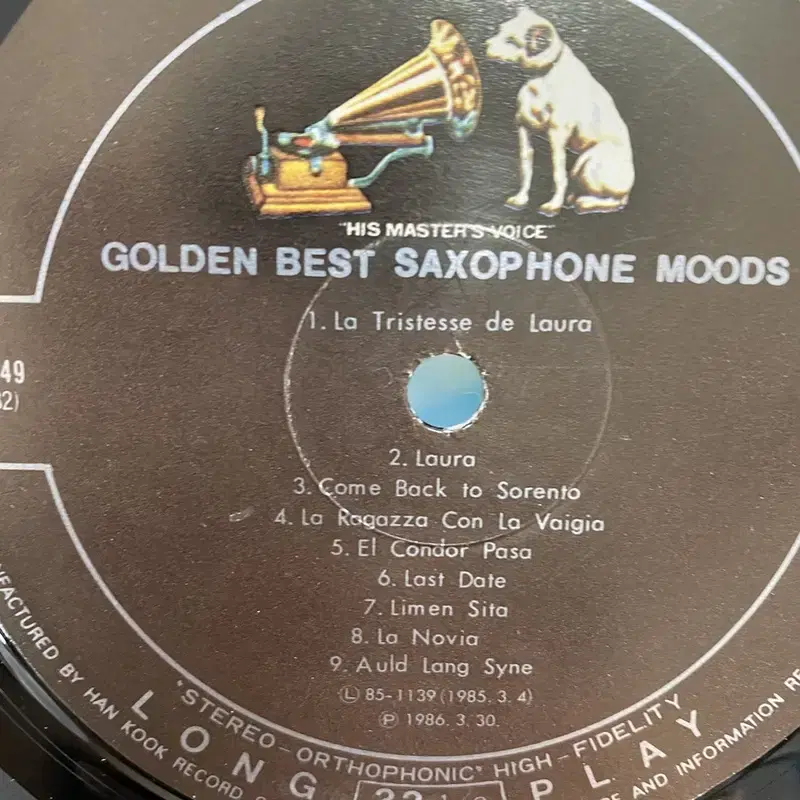 SAXOPHONE MOODS  LP / AA5922