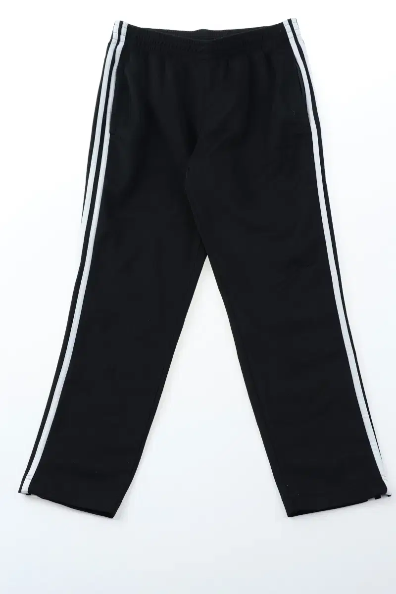 (XL) Adidas Tracksuit Pants Black Tricolor Old School-1242