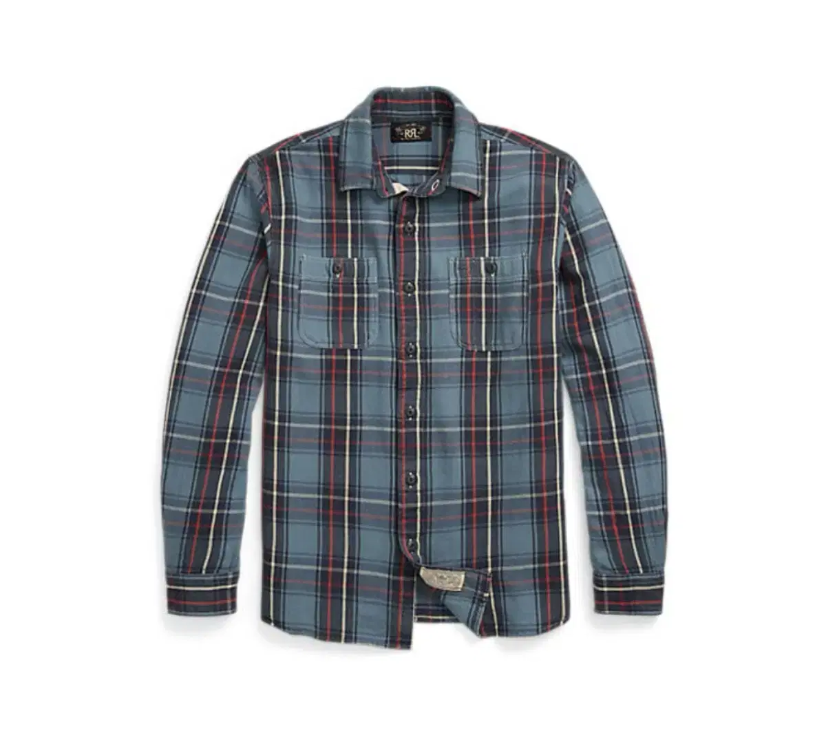 [13% OFF] RRL Plaid Twill Workshirt Double L New