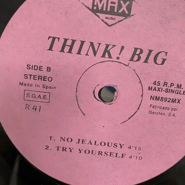 THINK BIG LP / AA5938