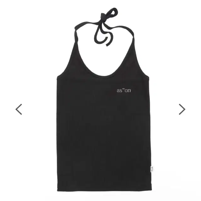 애즈온 HATTIE HALTER NECK SLEEVELESS (택 O)