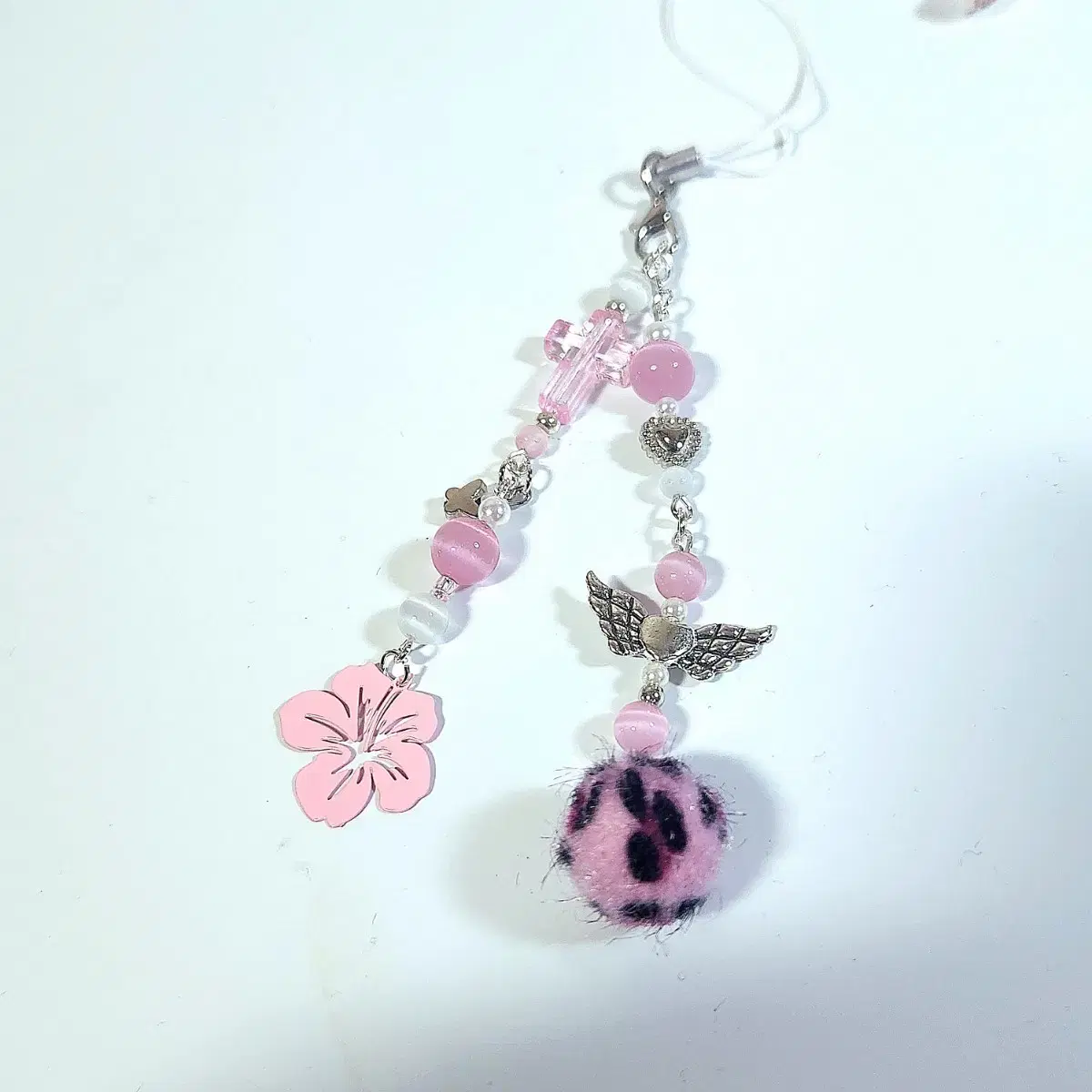 Hibiscus Gal keyring (Beads Keyring Gal)