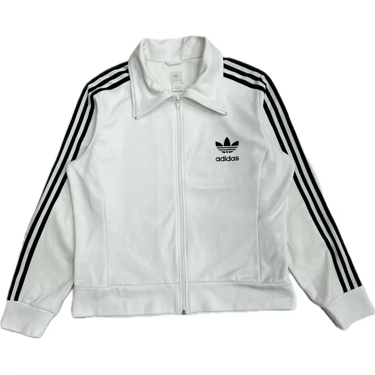 Adidas White Europa Tracktop Jersey 95-100 M-L around Firebird