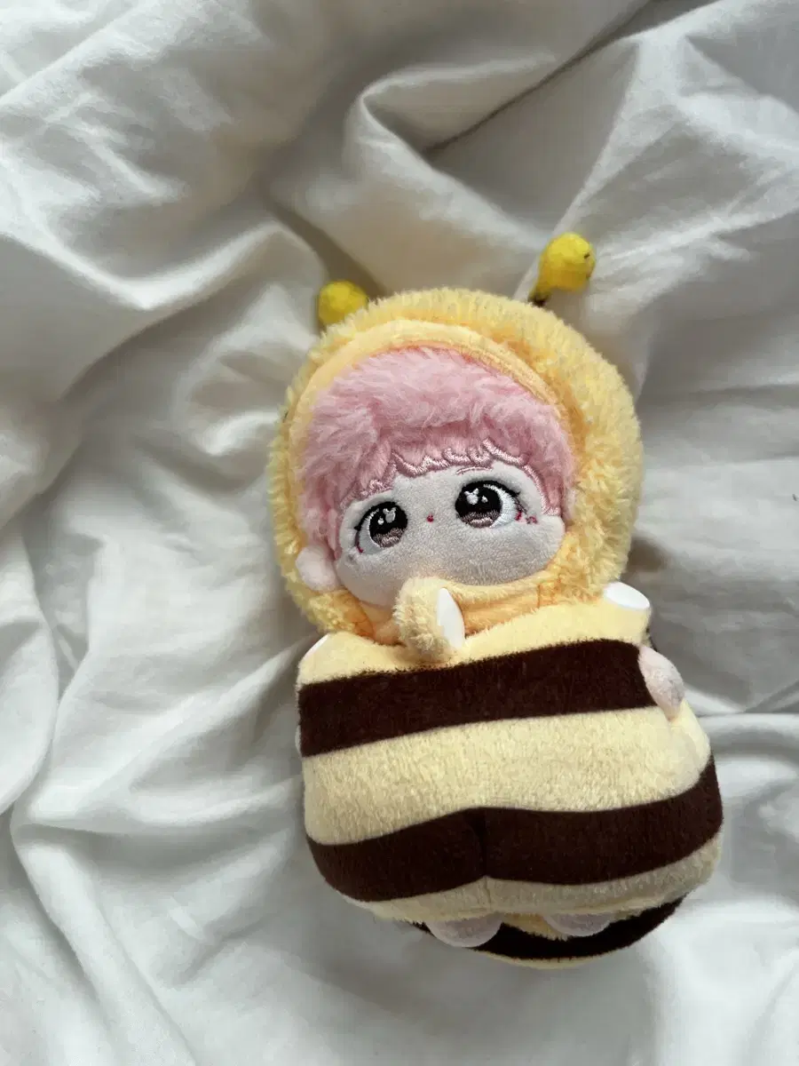 10센치 인형 꿀벌옷