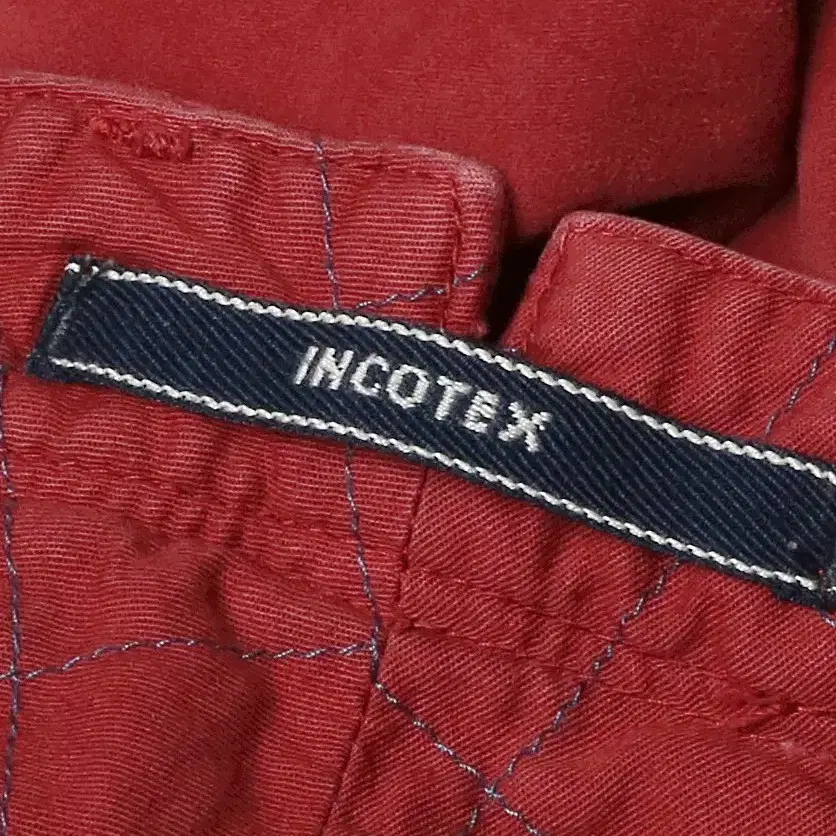 인코텍스 [Incotex] 레드 코튼 스카이 슬림 치노 팬츠