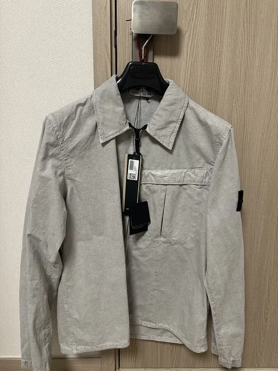 [M] Stone Island Overshirt Gray Department Store