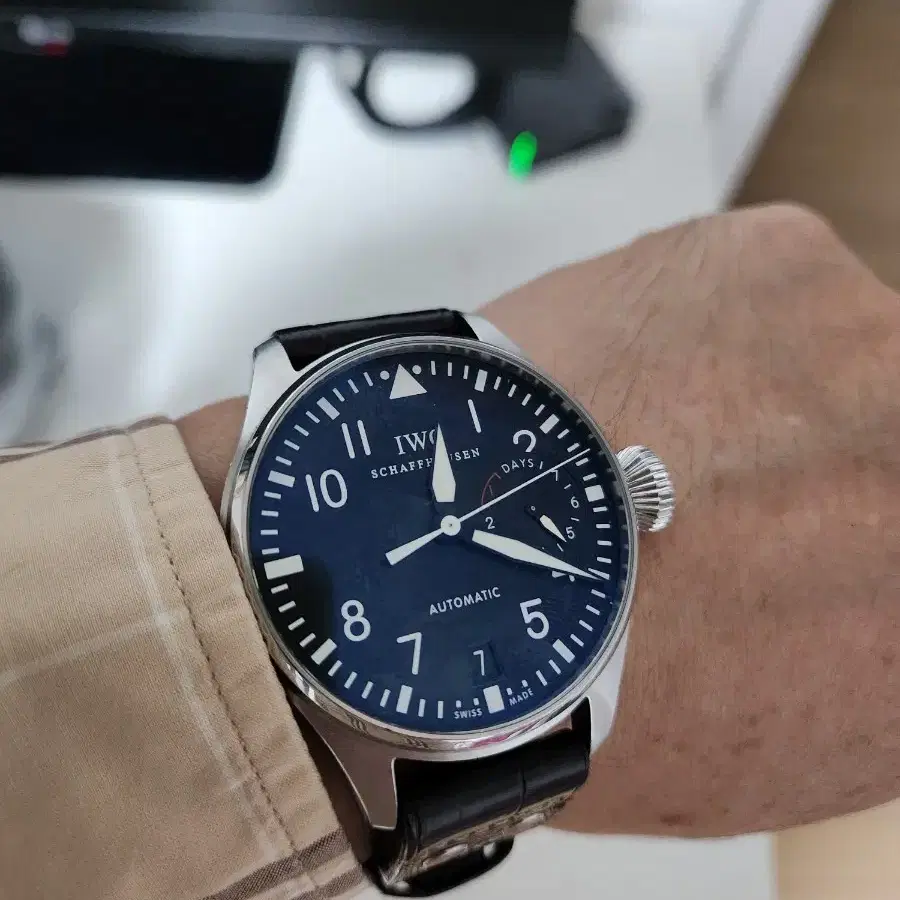 IWC빅파일럿46mm 세븐데이즈