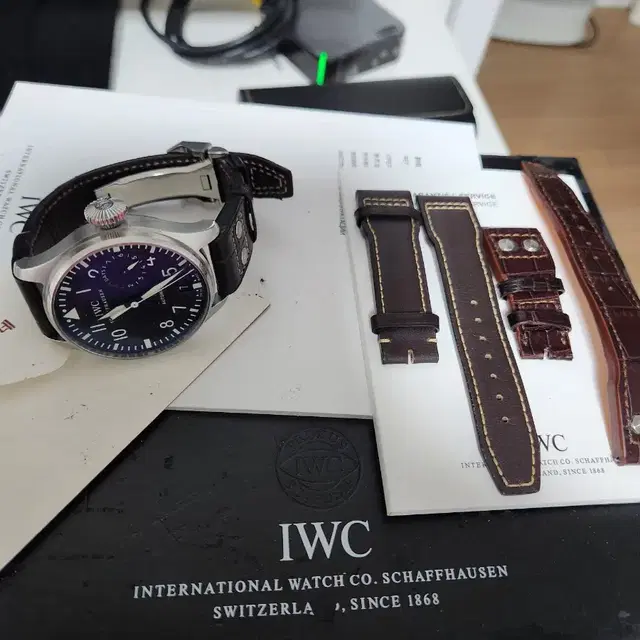 IWC빅파일럿46mm 세븐데이즈