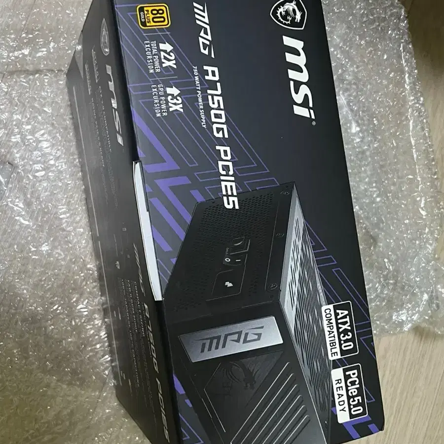 MSI MPG A750G 80PLUS GOLD 미사용 (새 상품)