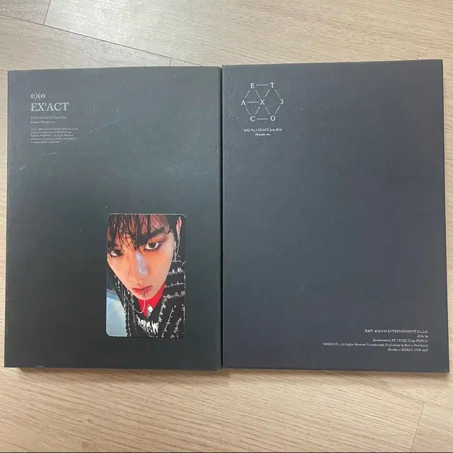 Exo 엑소 EXACT 3집 앨범 포카 백현