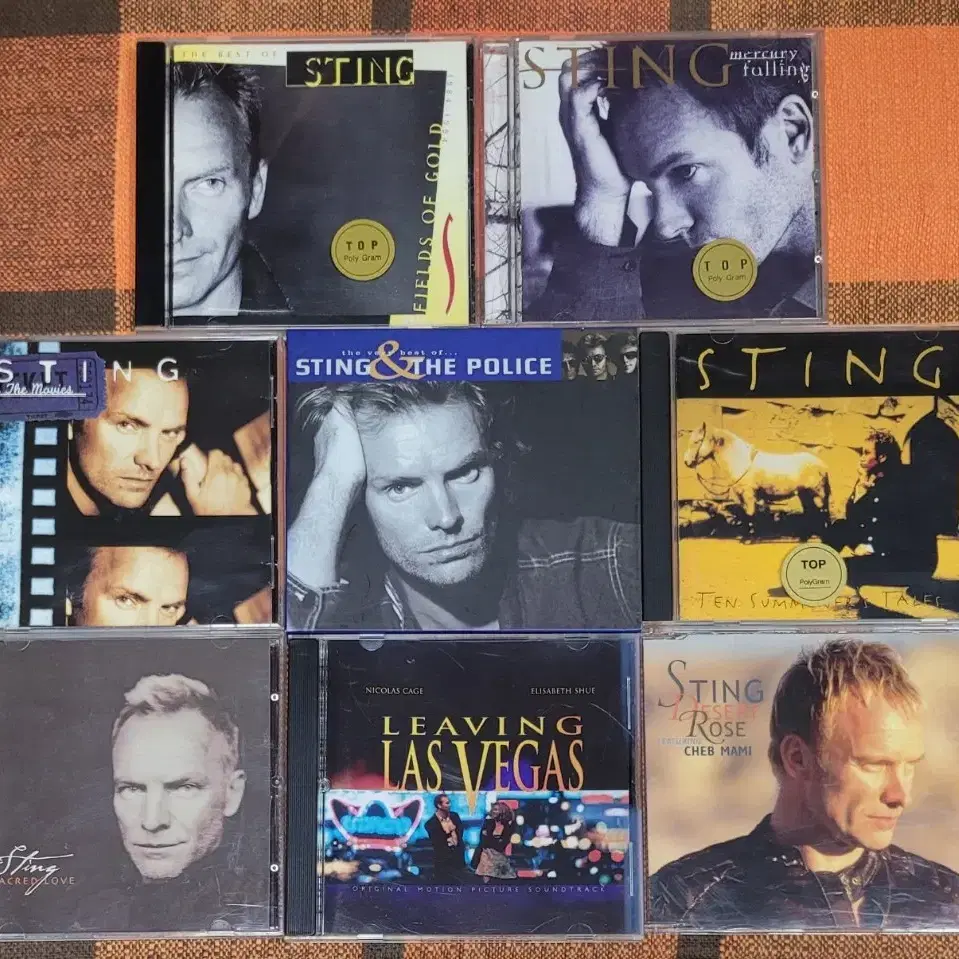 스팅(STING) 시디 모음