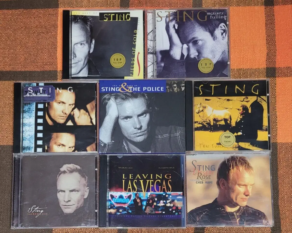 스팅(STING) 시디 모음