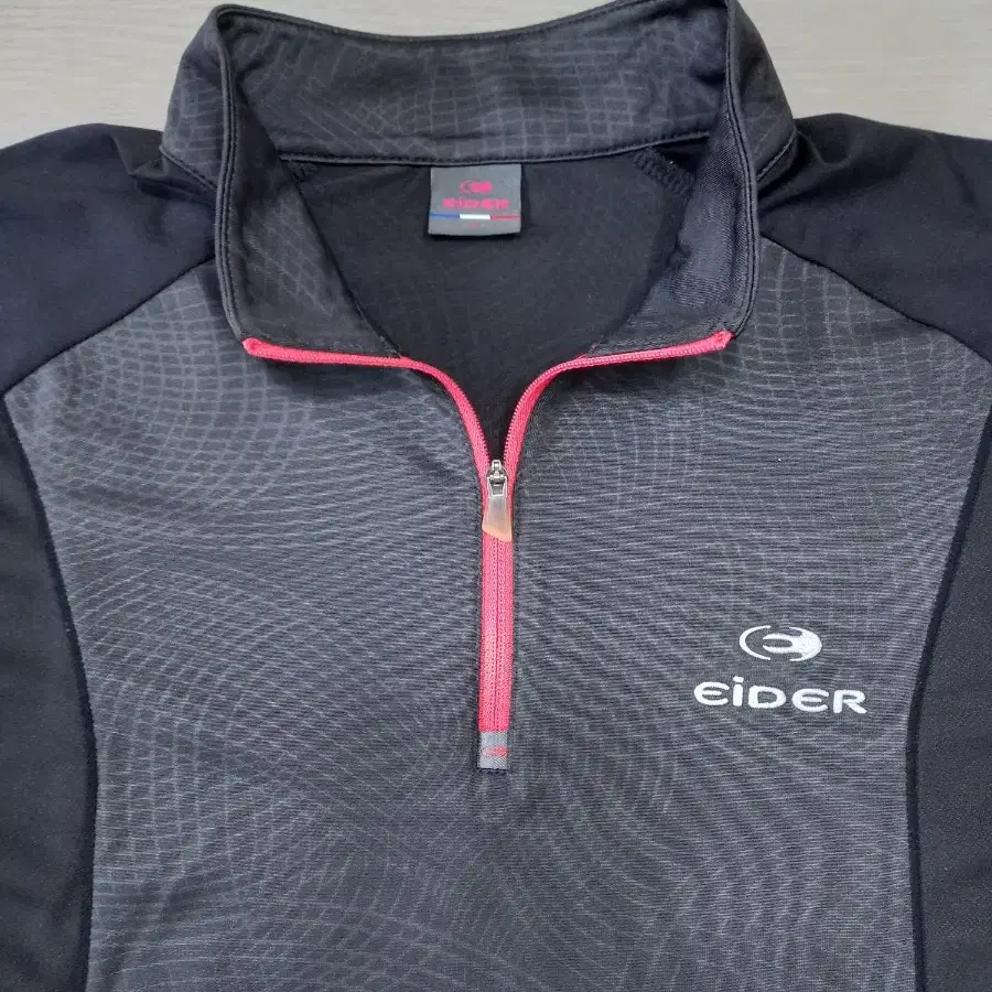 XL100 eider 여성용 반집업 긴팔 등산복 블랙 XL-314