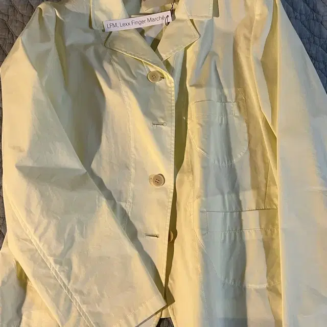 LFM COTTON 3-POCKET JACKET (LEMON)