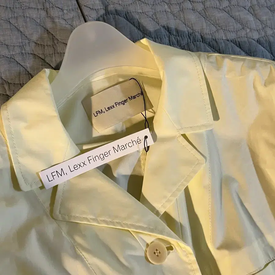 LFM COTTON 3-POCKET JACKET (LEMON)