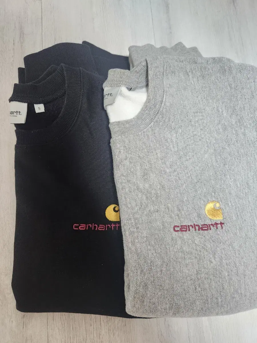 칼하트 맨투맨 S사이즈 carhartt squad sweat(2개)