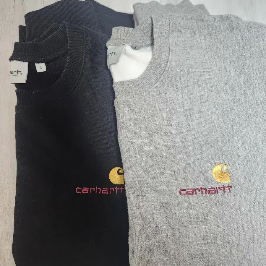 칼하트 맨투맨 S사이즈 carhartt squad sweat(2개)