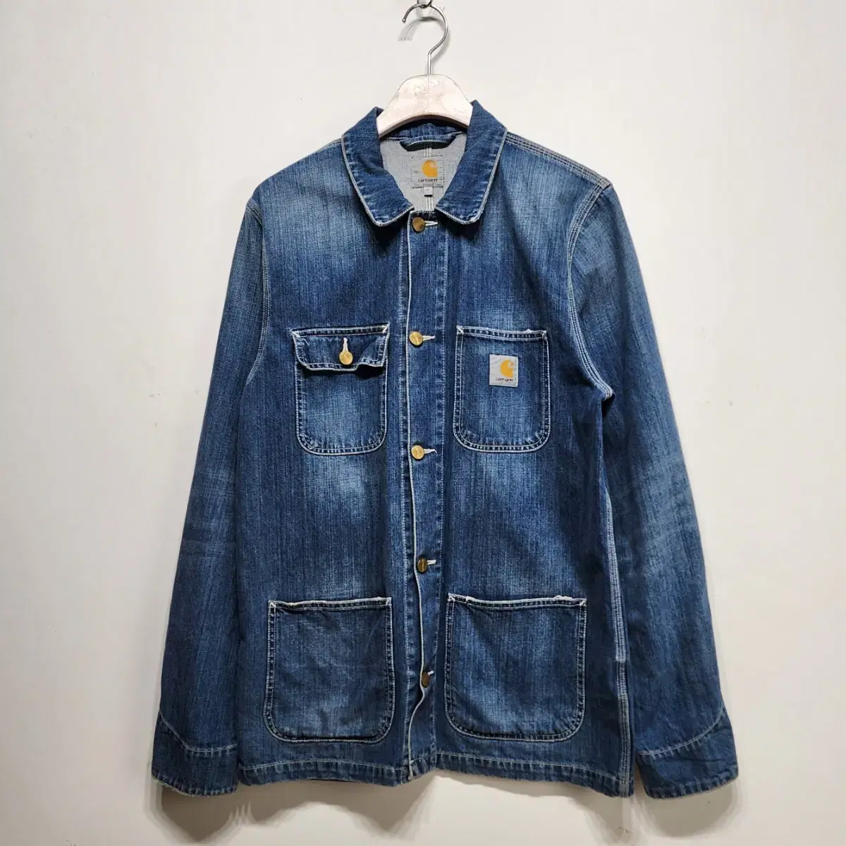 칼하트 CARHARTT 데님 초어자켓 M