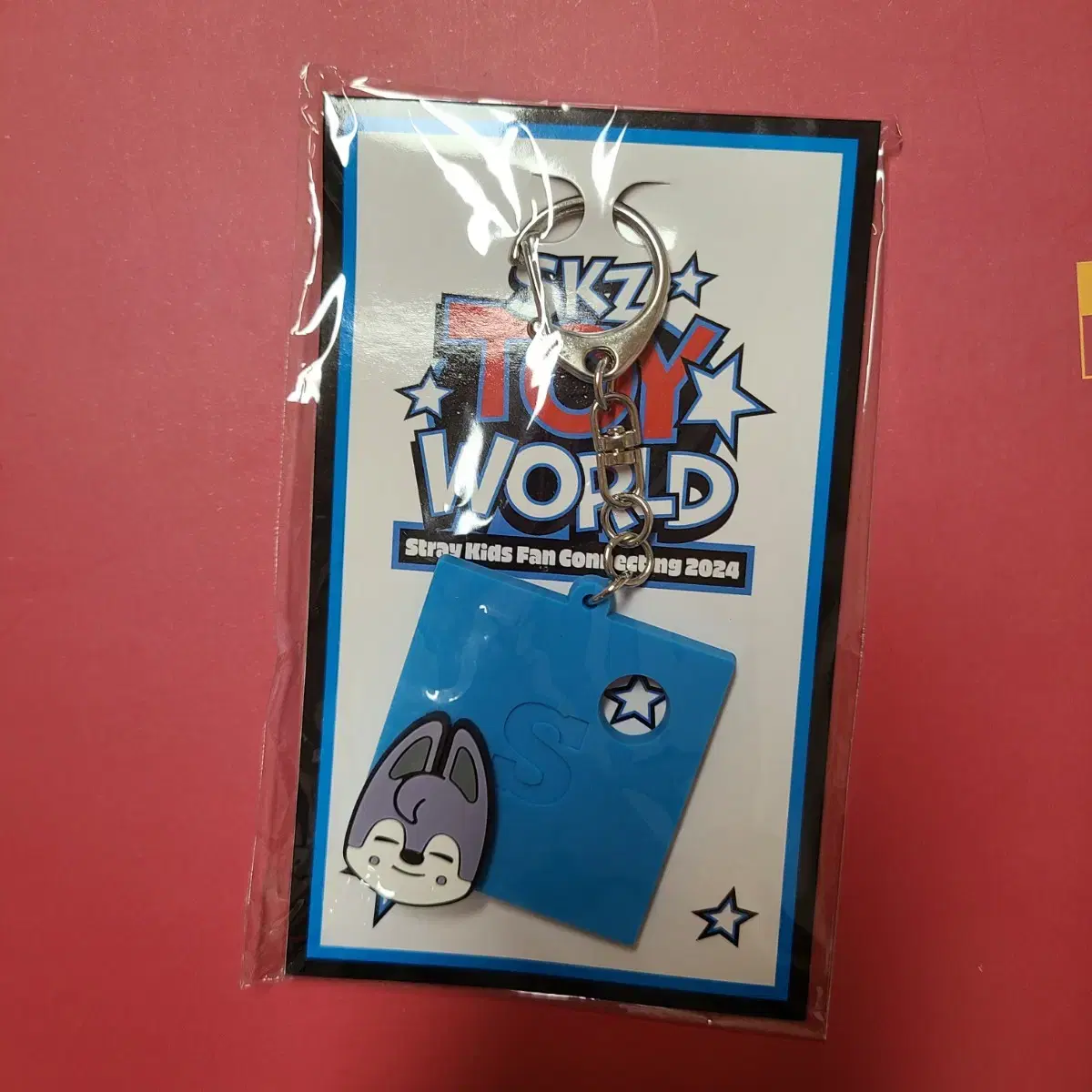 Skz Japan Wolfchan keyring Toyworld /// bang chan ㅅㅊ photocard